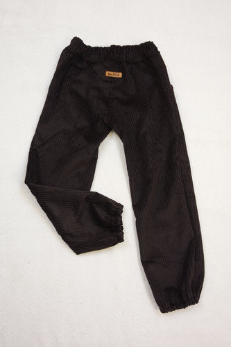 Bio-Cordhose mit Tunnelzug "Ulme", dunkelbraun