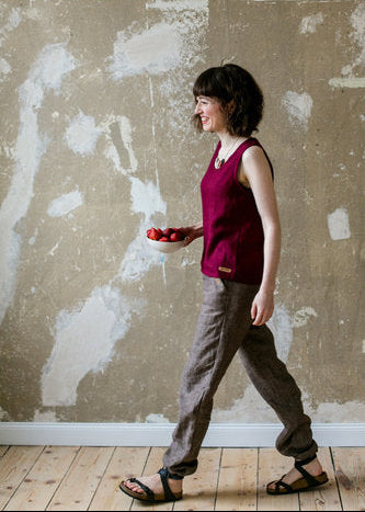 Leinenhose für Damen "Birke"