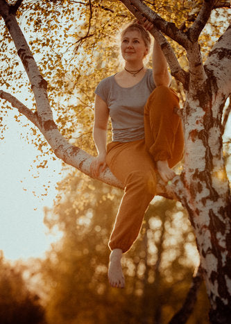 Leinenhose für Damen "Birke"