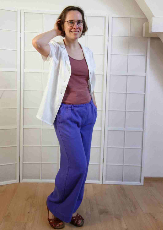 Culotte aus Musselin für Damen "Eibe"