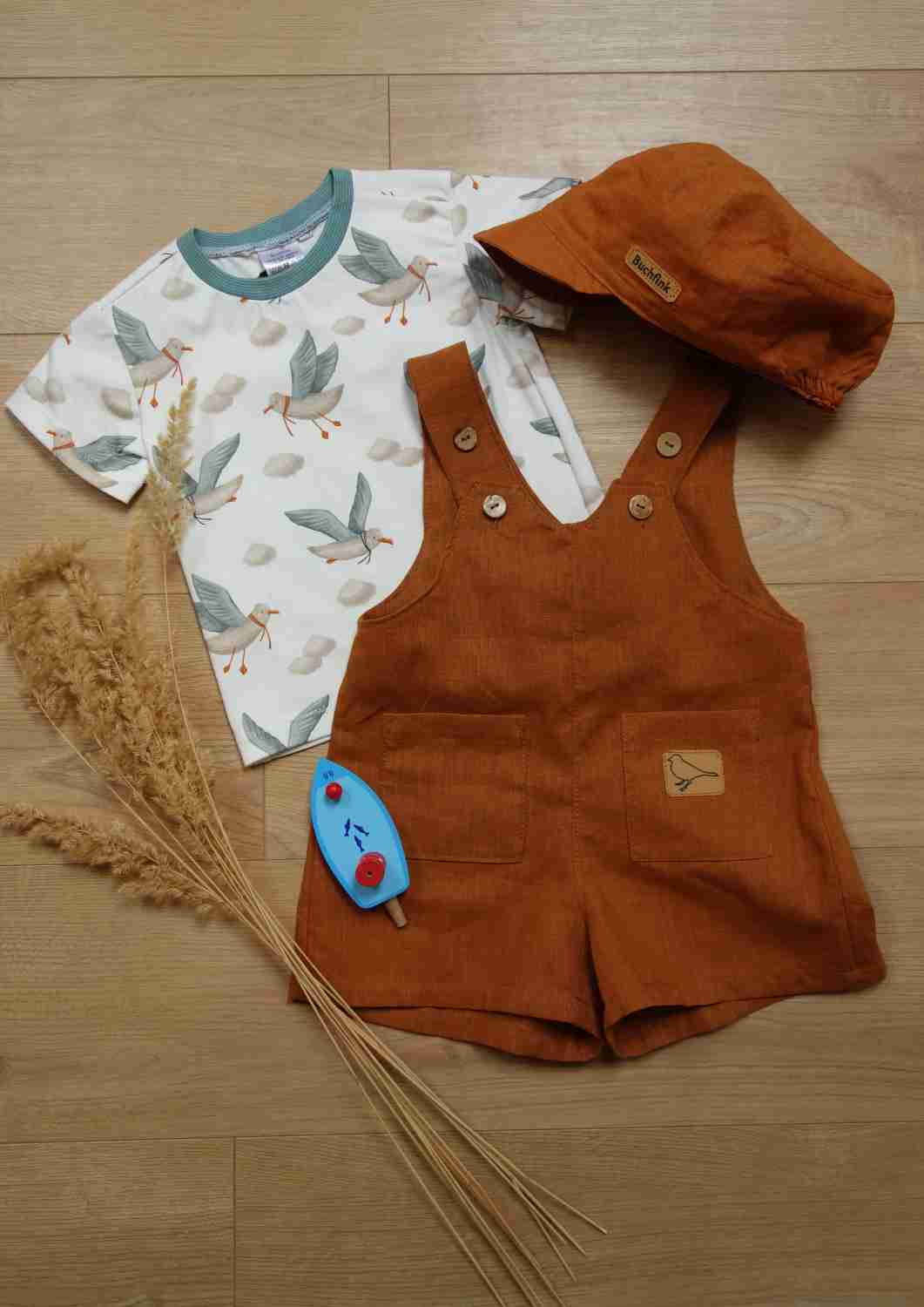 Basicshirt "Gänseblümchen" , Möwe