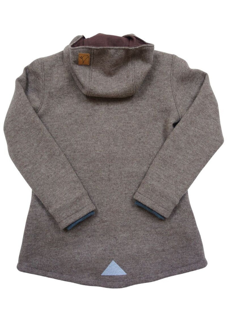 Walkjacke für Damen gefüttert mit Leinen, "Hasel"