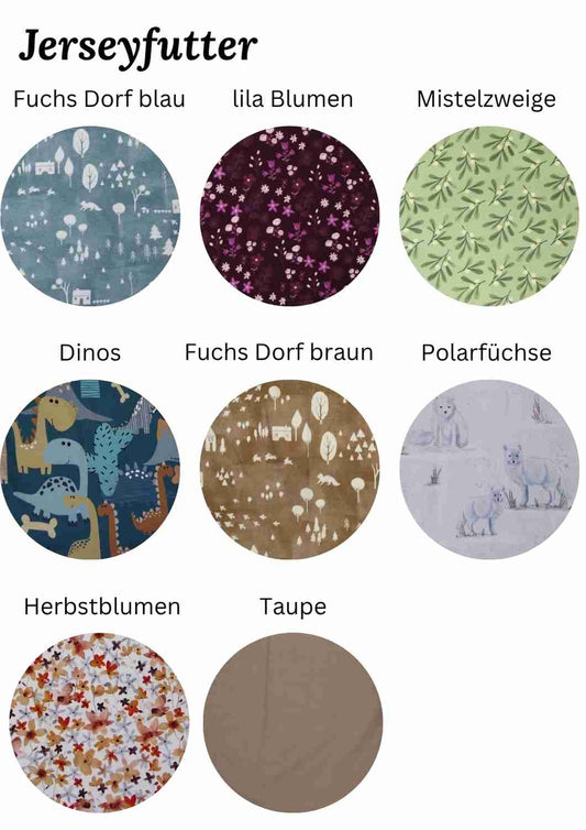 Set Beanie und Loop, olivgrün