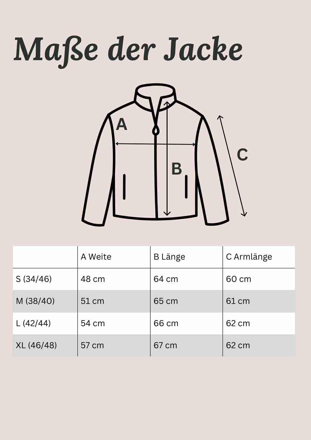 Zip-In Wollfleecejacke Damen "Heidekraut" aus 100% Merinowolle, perlgrau