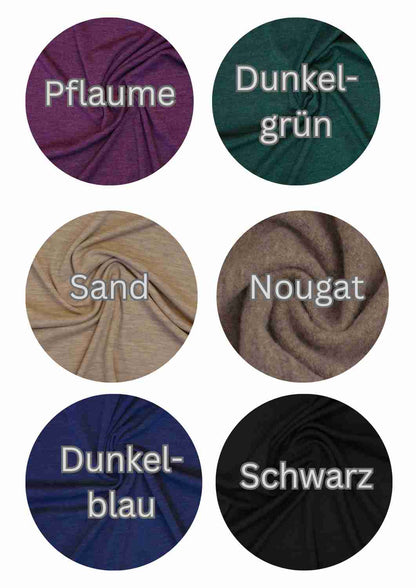 Merinoshirt für Damen "Gänseblümchen", versch. Farben
