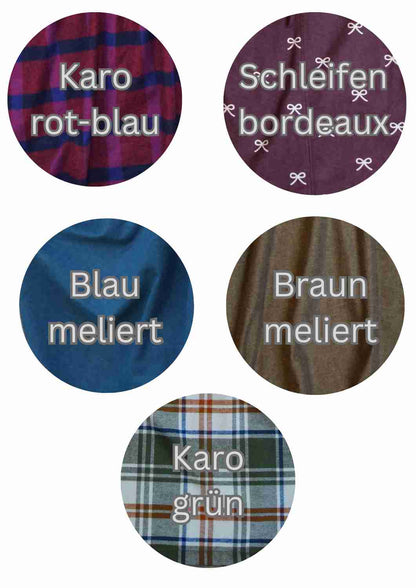 Flanellrock "Chrysantheme" für Damen, Baumwolle