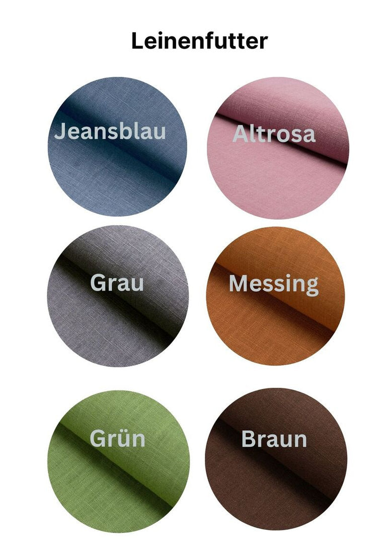 Walkjacke für Herren, gefüttert mit Leinen, reflektierend, "Hasel"