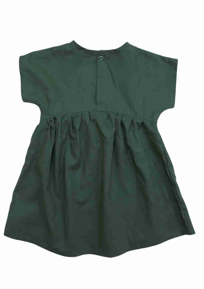 Leinentunika für Mädchen "Blauregen"