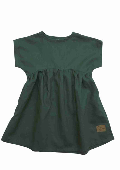 Leinentunika für Mädchen "Blauregen"