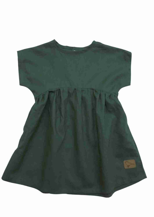 Leinentunika für Mädchen "Blauregen"