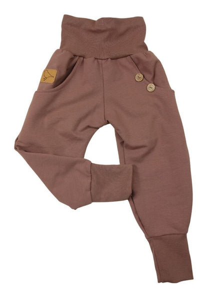 Bio-Sweathose für Kinder, "Fichte", staubrosa