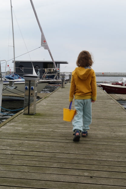 Bio-Sweathose für Kinder, "Fichte", trüffel