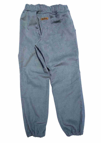 Bio-Cordhose  mit Tunnelzug "Ulme", steingrau