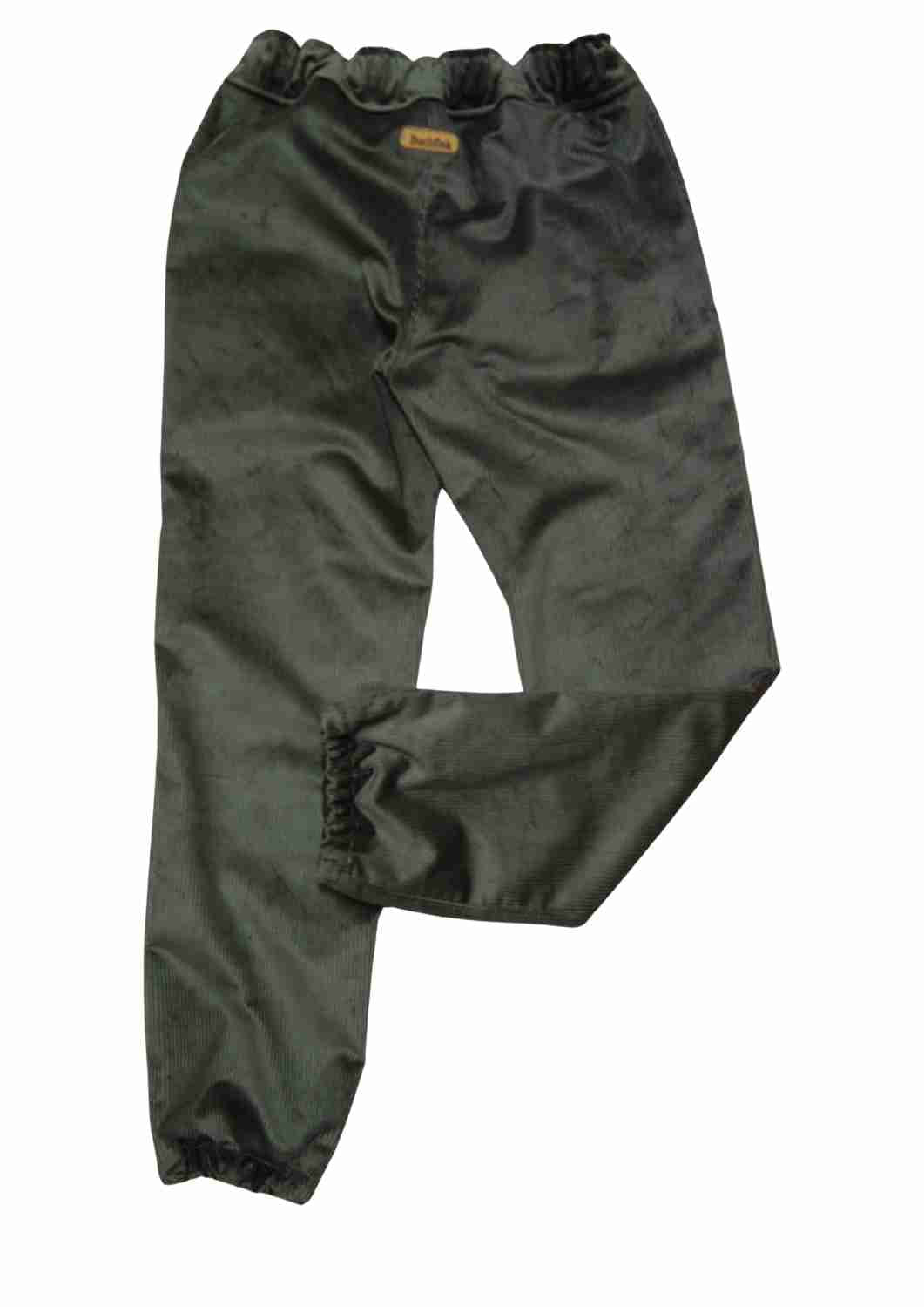 Bio-Cordhose  mit Tunnelzug "Ulme", khaki