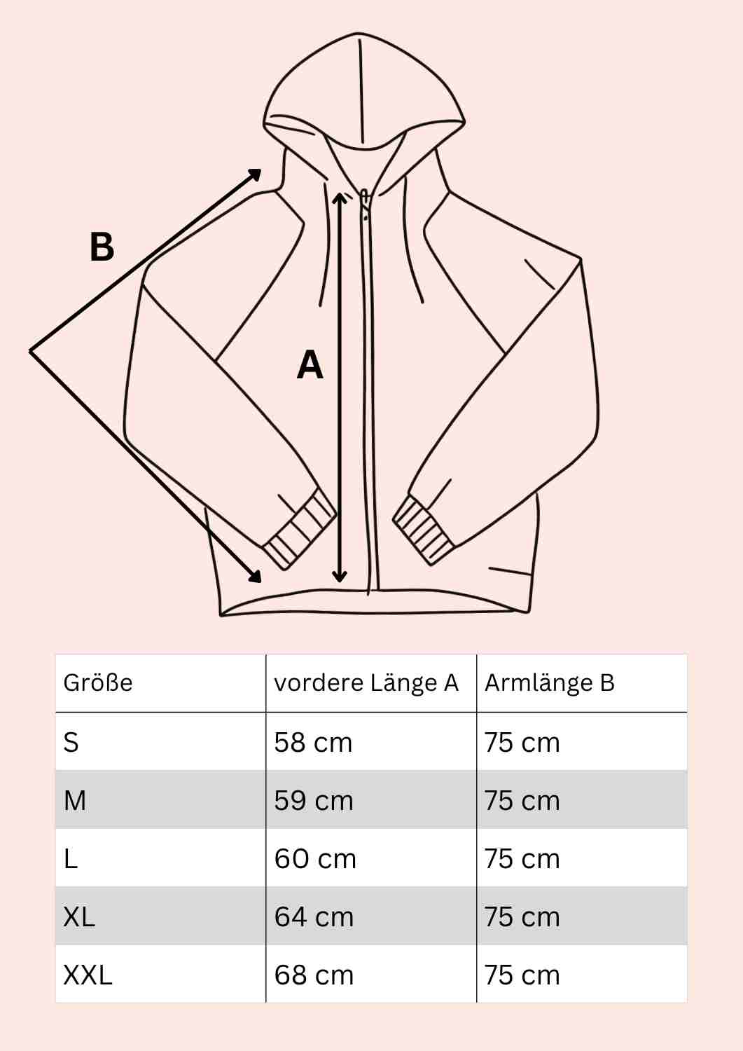 Oversize Cordjacke für Damen, Colour-Block