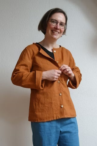 Leinenhemd "Oregano" für Damen