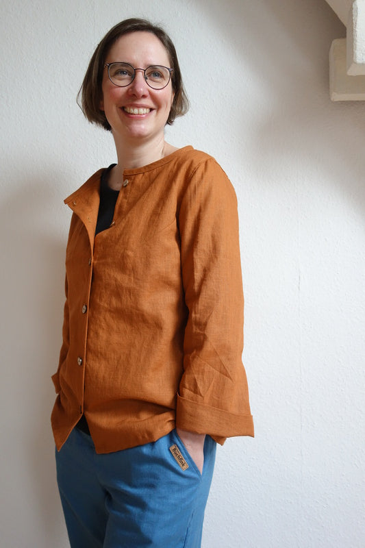 Leinenhemd "Oregano" für Damen