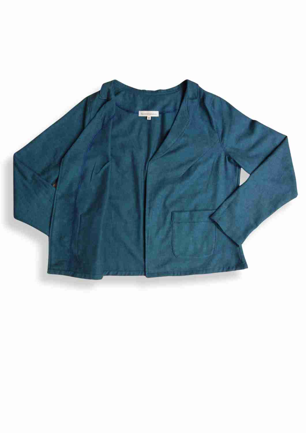 Flanellblazer für Damen, mit aufgesetzten Taschen, "Rosmarin"