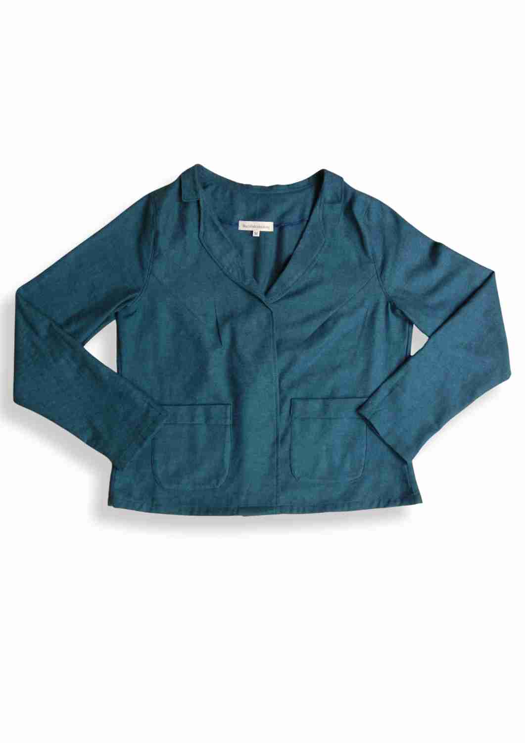 Flanellblazer für Damen, mit aufgesetzten Taschen, "Rosmarin"