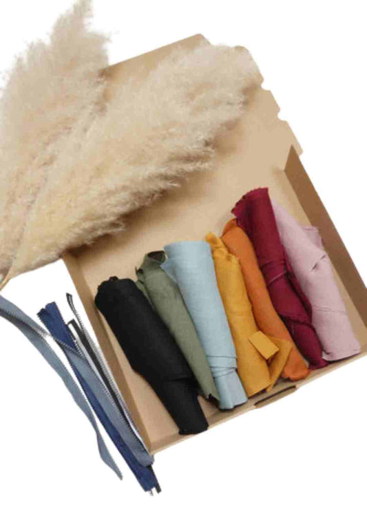 Kleines Kreativpaket Leinen für DIY Projekte