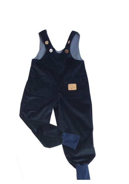 Latzhose aus Cord mit Bündchen "Weide"