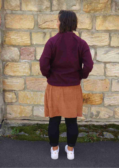 Wollblouson für Damen "Heiderose", mit Reißverschluss