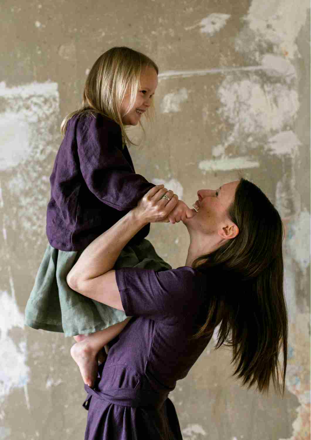 Leinenbluse "Kamille", langarm