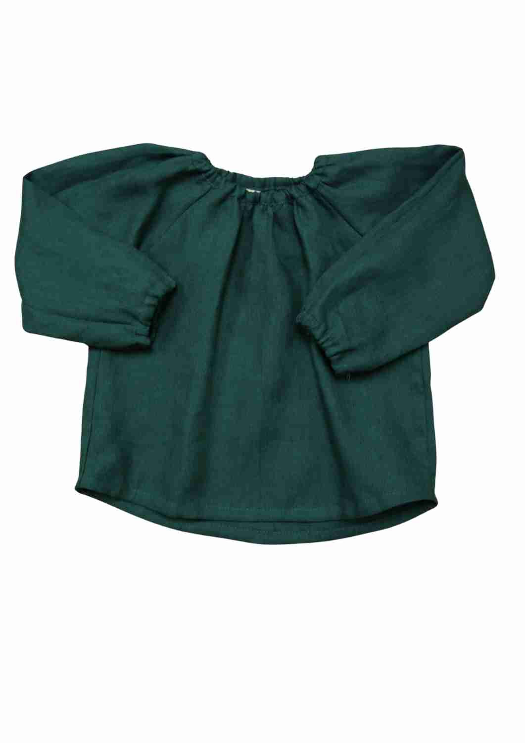 Leinenbluse "Kamille", langarm