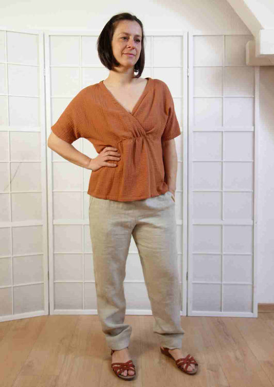 Leinenhose für Damen "Birke"