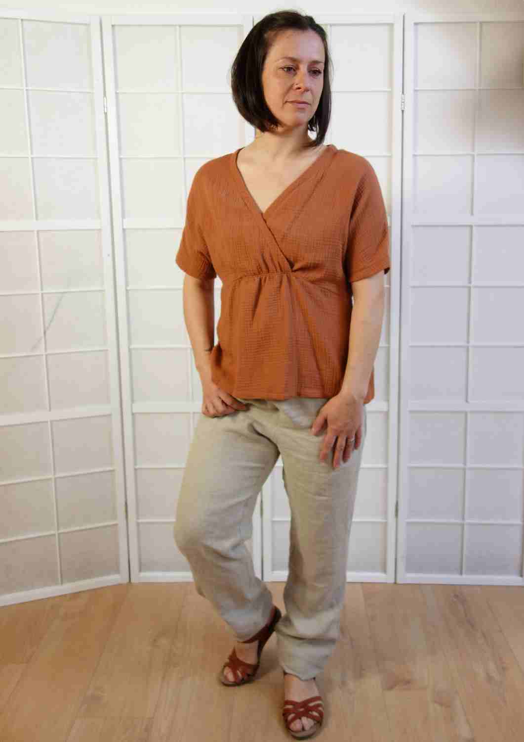 Leinenhose für Damen "Birke"