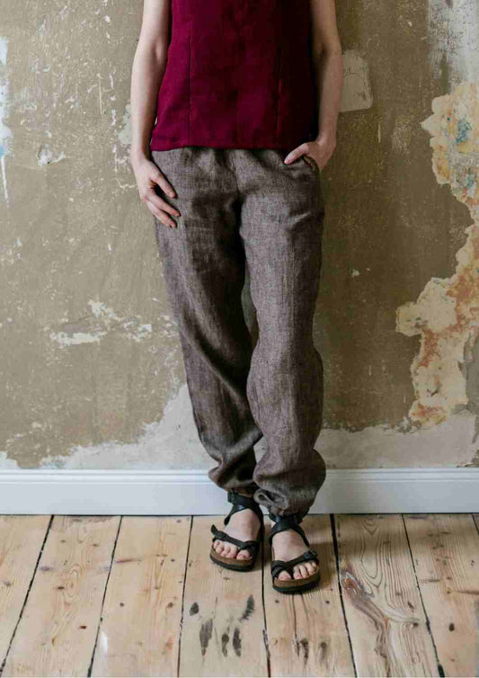 Leinenhose für Damen "Birke"