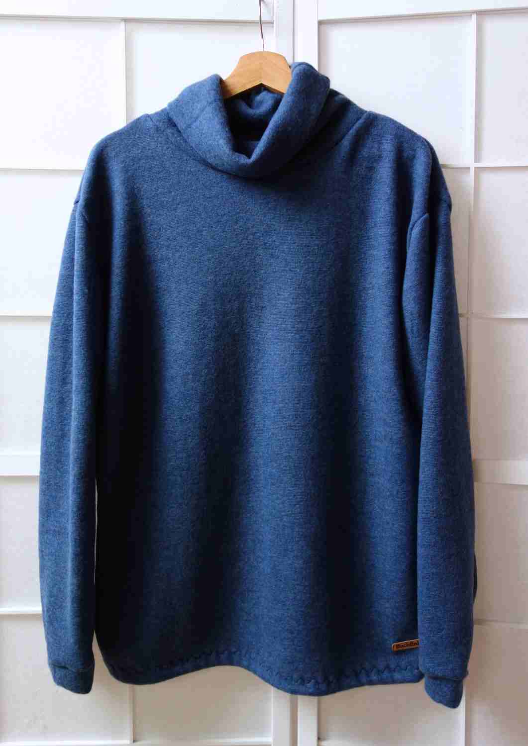 Merinopullover für Damen "Pusteblume", Rollkragen