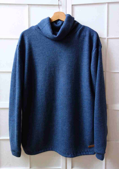 Merinopullover für Damen "Pusteblume", Rollkragen