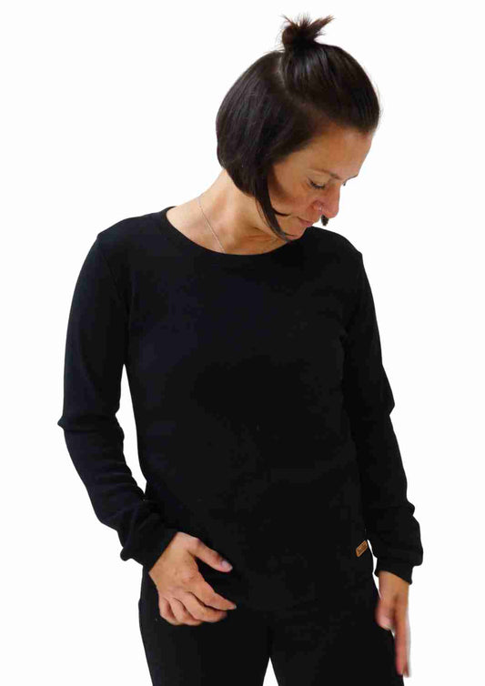 Merinoshirt für Damen "Gänseblümchen", versch. Farben