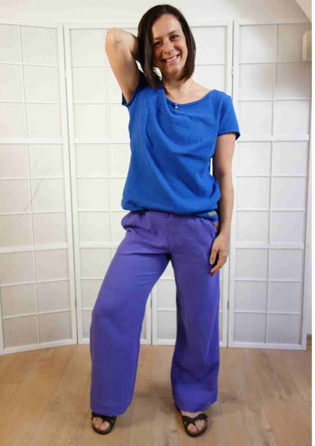 Culotte aus Musselin für Damen "Eibe"