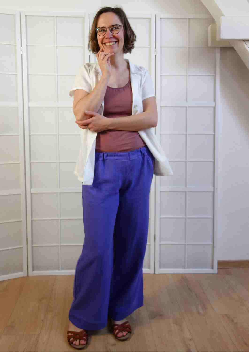 Culotte aus Musselin für Damen "Eibe"