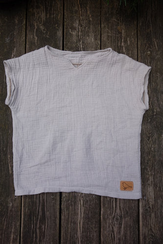 Bio Musselinshirt für Kinder "Thymian"