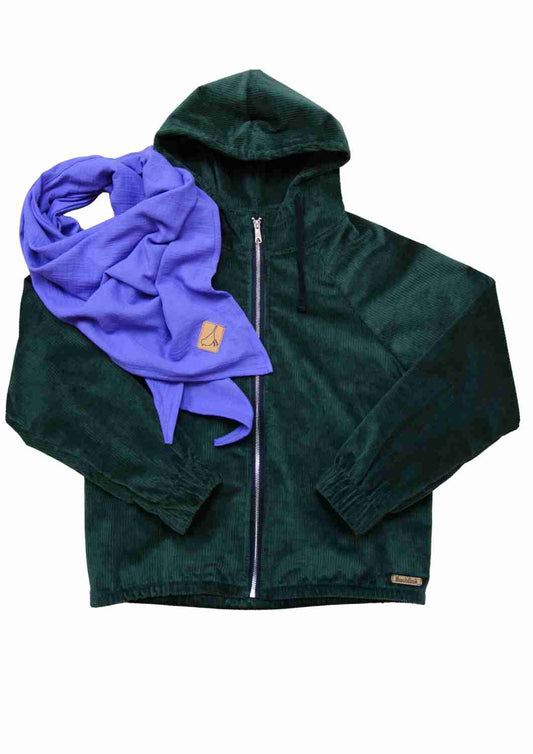 Oversize Cordjacke für Damen
