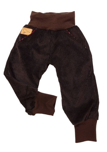 versandbereit Pumphose aus Cord "Kastanie", braun, 110/116