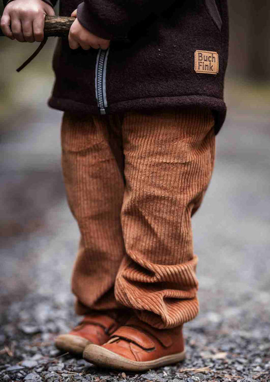 versandbereit Pumphose aus Cord "Kastanie", braun, 110/116