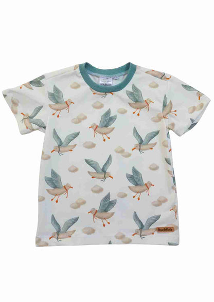 versandbereit Basicshirt "Gänseblümchen" , Möwe 86/92, 110/116, 134/140