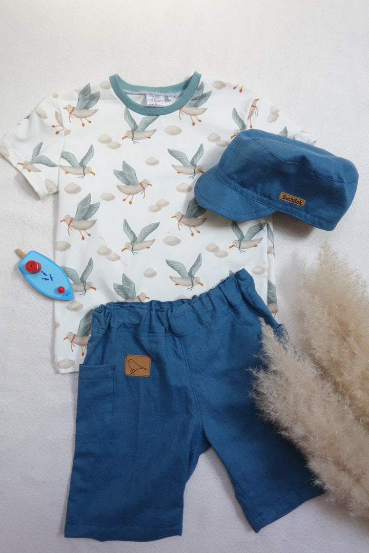 versandbereit Basicshirt "Gänseblümchen" , Möwe 86/92, 110/116, 134/140