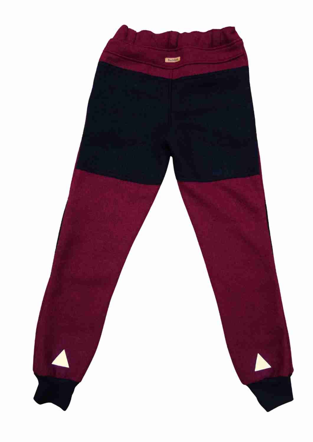Walkhose für Damen "Buche" mit bestickten Knien (mit Wollbündchen)