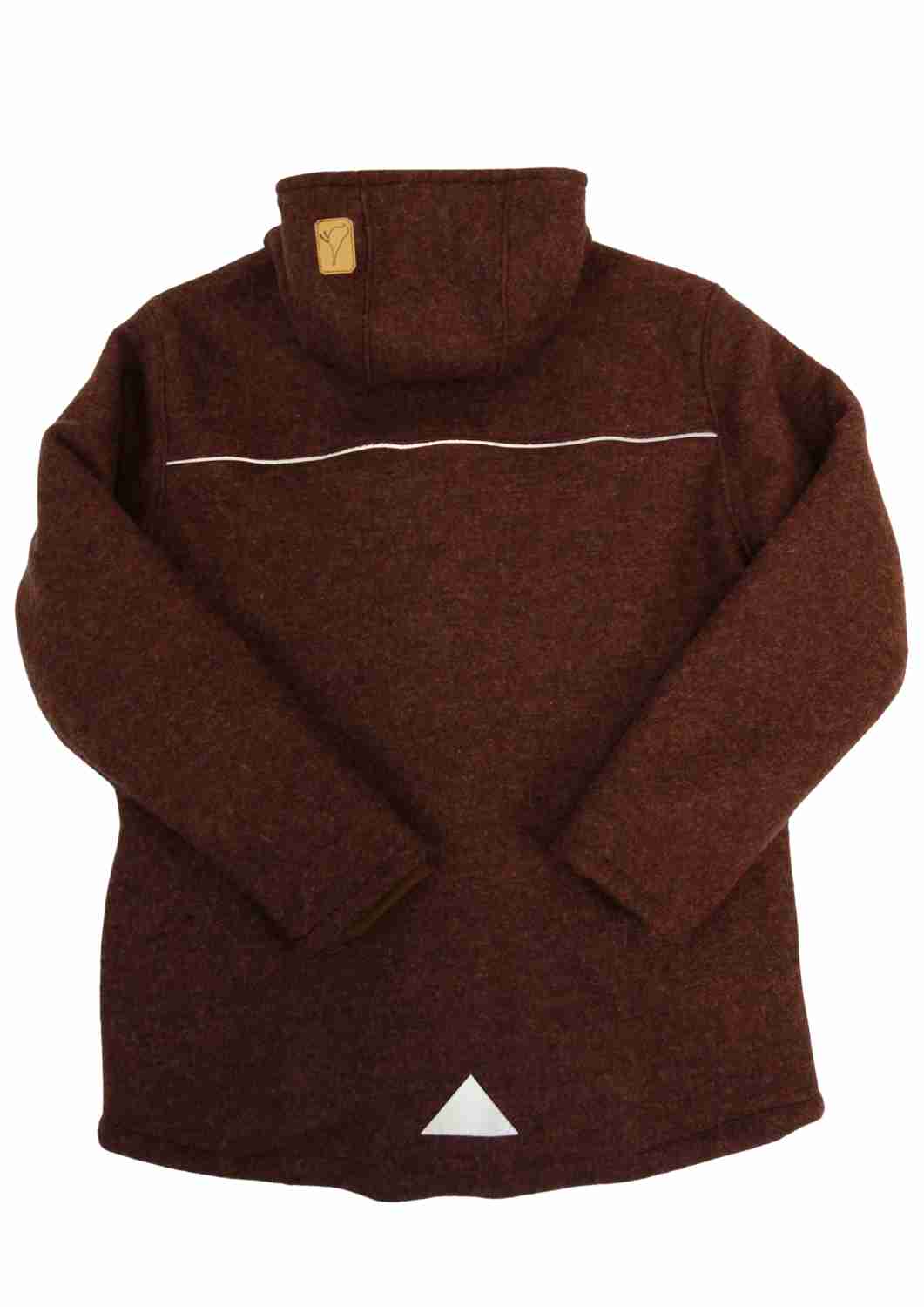 Walkjacke für Herren, gefüttert mit Leinen, reflektierend, "Hasel"