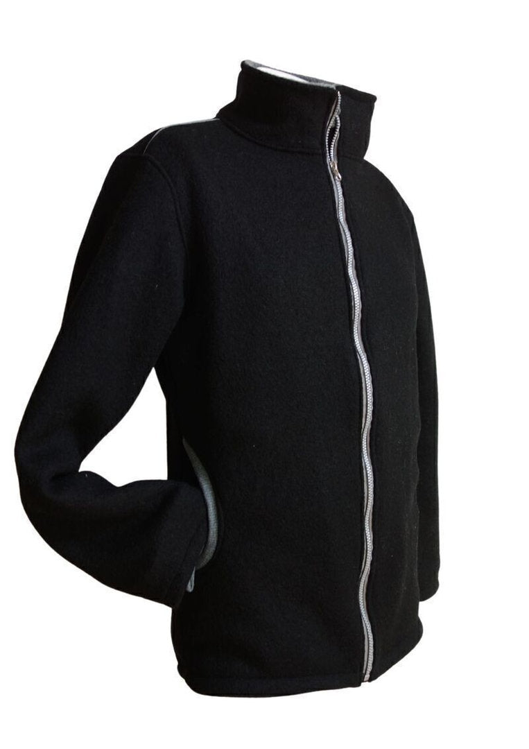 Walkjacke für Herren gefüttert mit Wollfleece, "Heckenrose"