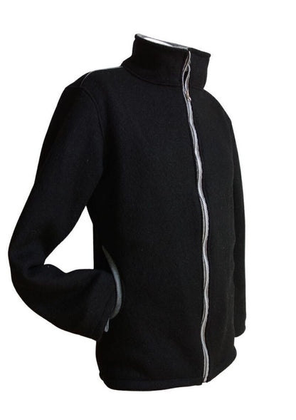 Walkjacke für Herren gefüttert mit Wollfleece, "Heckenrose"