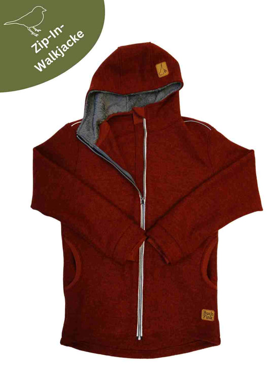 Zip-In Walkjacke für Herren, 3 in 1 System