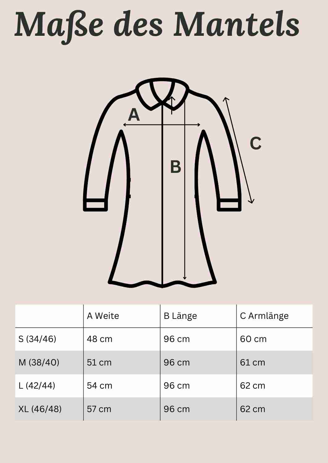 Walkmantel Damen, gefüttert mit Baumwollplüsch, "Hibiskus"