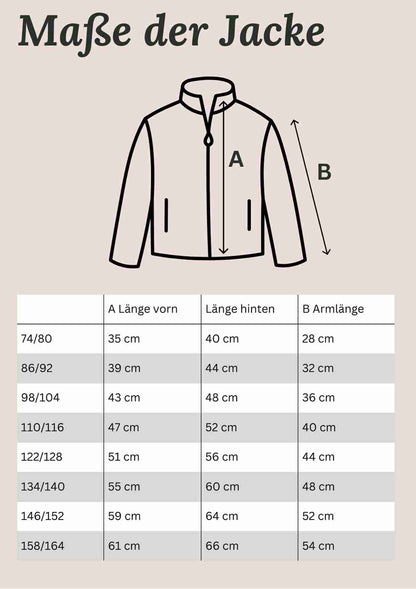 Wollfleecejacke "Heidekraut" aus 100% Merinowolle, perlgrau