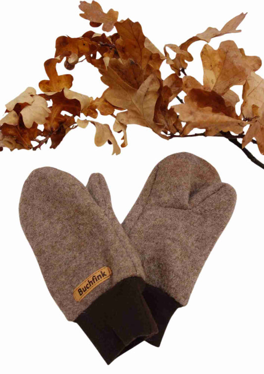 Wollhandschuhe für Kinder aus Wollwalk - gefüttert und warm